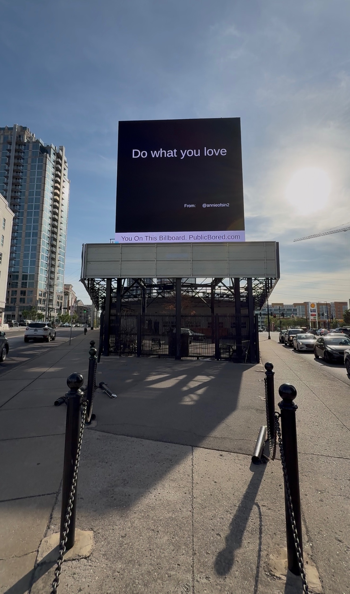 Nashville billboard airing: Do what you love